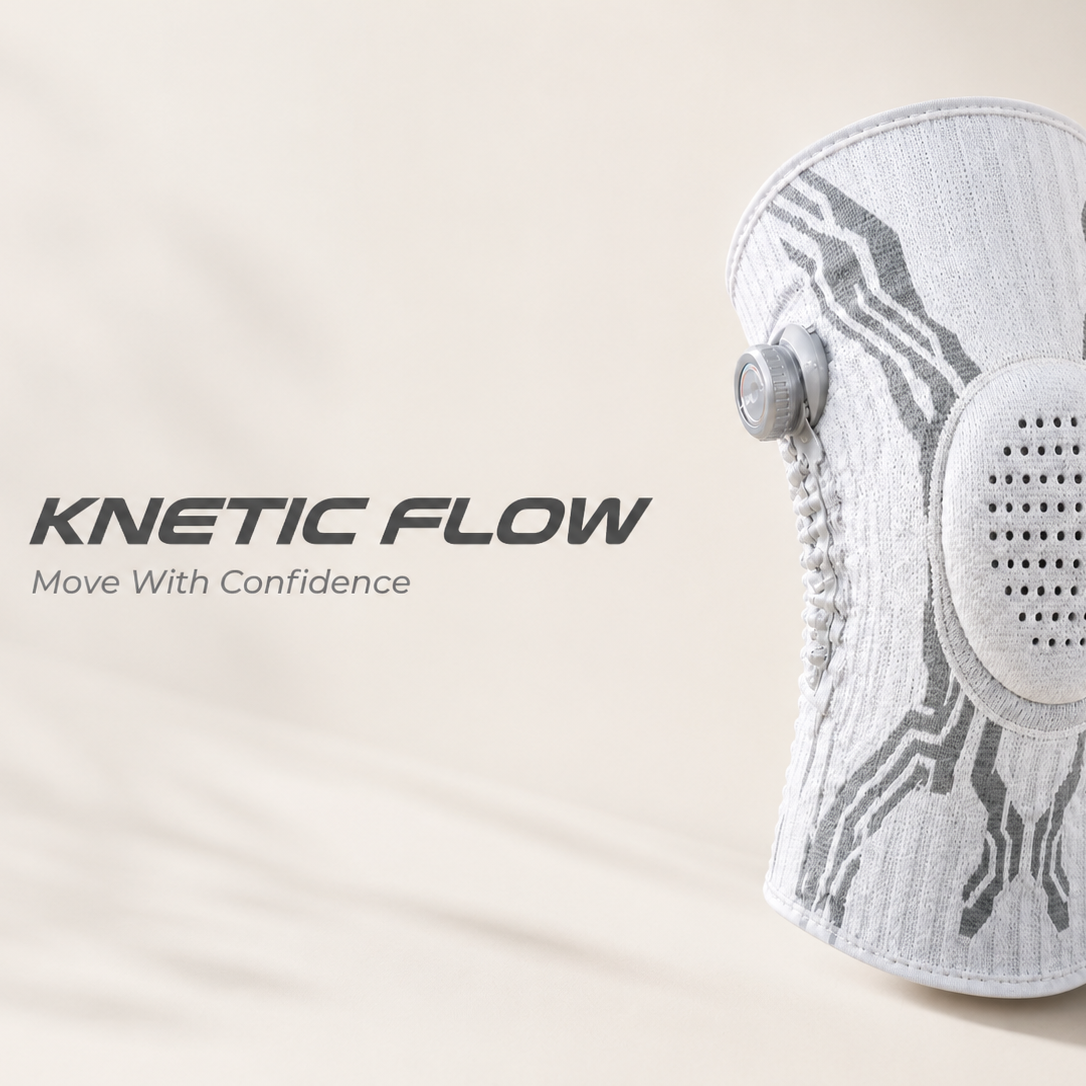 KNETIC FLOW Adjustable Dial Knee Brace